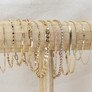 Megen Gabrielle Jewelry | 18K gold filled bracelets. 18k gold filled. gold filled bracelets. gold chains. gold bracelet chain,. Gold bracelet. gold bracelets for women. gold chains for women.  vintage gold bracelet.  gold bracelettes for women. gold bracelet for women. 14K gold bracelet. paperclip bracelet. herringbone bracelet. herringbone chain.