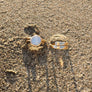 Megen Gabrielle Jewelry | mother of pearl ring. 14K gold fill mother of pearl ring. pearl ring. 14K gold fill ring. 14K gold fill pearl ring. classic pearl ring. natural pearl ring, 14k gold fill.