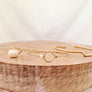 Wrapped Small Circle Bangle