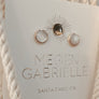 Megen Gabrielle Jewelry | 14k gold fill and sterling silver opal stud earrings, with real opal. Opal earrings. Natural opal earrings. Stud earrings. stud earrings for women. womens earrings opal. opal stud earrings gold. womens opal studs silver. naturl pearl stud earrings. real mother of pearl earrings. quality pearl earrings. gifts for women. gifts for mom. gifts for women. gifts for girlfriend. git ideas for your girl friend.