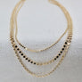 Dainty Layering Chains, Gold filled layering chains, gold filled jewelry, Santa Cruz Handmade Jewelry  jewelry ,Megen Gabrielle Jewelry Megen Gabrielle Jewlery Studios, Handmade, real gemstone jewelry