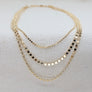 Dainty Layering Chains, Gold filled layering chains, gold filled jewelry, Santa Cruz Handmade Jewelry  jewelry ,Megen Gabrielle Jewelry Megen Gabrielle Jewlery Studios, Handmade, real gemstone jewelry
