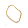 Megen Gabrielle Jewelry | 18K gold fill. gold fill. gold filled. Gold filled bracelet. 18K gold fill herringbone bracelet. braided herringbone bracelet. gold herringbone bracelet. women's herringbone bracelet. Herringbone bracelet stack. herringbone bracelet mens. herringbone bracelet gold.
