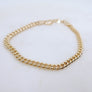 Megen Gabrielle Jewelry | 18k gold fill bracelet, gold fill bracelet, gold filled bracelet. women's gold bracelet. 18k gold filled bracelet cuban. 18k gold filled bracelet curb chain. womens gold bracelet. mens gold bracelet. gold bracelet for ladies. curb chain bracelet. Cuban chain bracelet. curb chain vs cuban link. mens gold chain. mens cuban chain bracelet. womens cuban chain bracelet. diamond cut maimi cuban chain