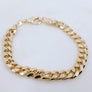 Megen Gabrielle Jewelry | 18k gold fill bracelet, gold fill bracelet, gold filled bracelet. women's gold bracelet. 18k gold filled bracelet cuban. 18k gold filled bracelet curb chain. womens gold bracelet. mens gold bracelet. gold bracelet for ladies. curb chain bracelet. Cuban chain bracelet. curb chain vs cuban link. mens gold chain. mens cuban chain bracelet. womens cuban chain bracelet.