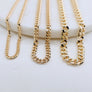 Megen Gabrielle Jewelry | Curb Chain necklace. gold fill necklace, 18k gold fill necklace, gold filled necklace, 18k gold fill necklace, Curb chain 18k gold fill. curb chain 14k gold fill. curb chain necklace. cuban chain necklace. curb chain necklace gold. Cuban chain necklace. womens gold chain necklace. Thick curb chain necklace. Thin curb chain necklace. Thick cuban chain necklace. thin cuban chain necklace.