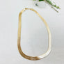 Megen Gabrielle Jewelry | 18k gold fill herringbone necklace. 18k gold filled necklace. herringbone necklace gold. herringbone necklace real gold, herringbone necklace for women. herringbone necklace for ladies, herringbone necklace for men, herringbone necklace gold 18k. gold filled necklace. chunky herringbone necklace. thin herringbone necklace.