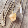 Citrine Necklace | Citrine Crystal Necklace