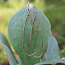 Paradise Hoop | Elongated Teardrop Hoop