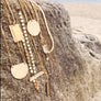 Moonstone Drop Pendant Necklace | Megen Gabrielle Jewelry