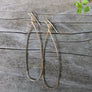 Paradise Hoop | Elongated Teardrop Hoop