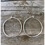 Everyday Hand Forged Hoops- Geometric Shapes