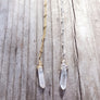 Clear Quartz Crystal Necklace