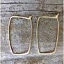 Everyday Hand Forged Hoops- Geometric Shapes
