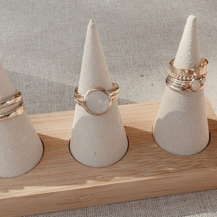 Megen Gabrielle Jewelry | mother of pearl ring. 14K gold fill mother of pearl ring. pearl ring. 14K gold fill ring. 14K gold fill pearl ring. classic pearl ring. natural pearl ring, 14k gold fill.