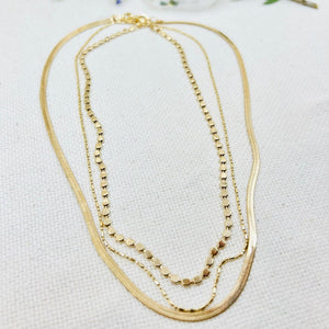 Dainty Layering Chains | 18K Gold-Filled